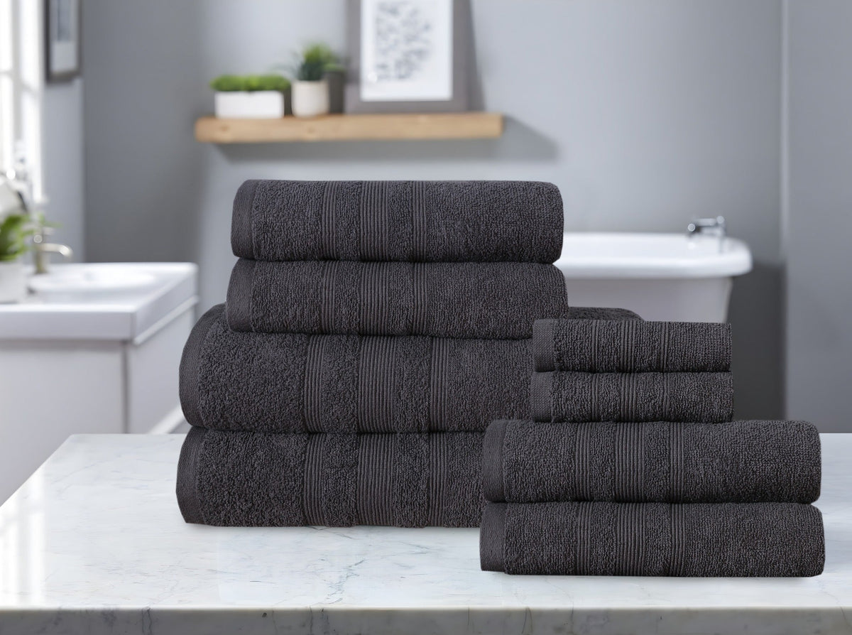 Premium 100% Cotton Towel Set – Pack of 10