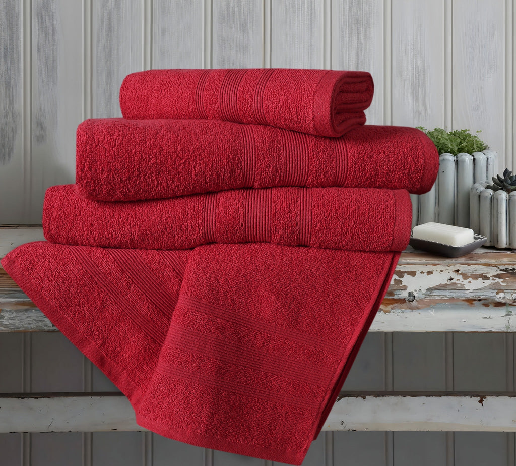 Premium 100% Cotton Towel Set – Pack of 10