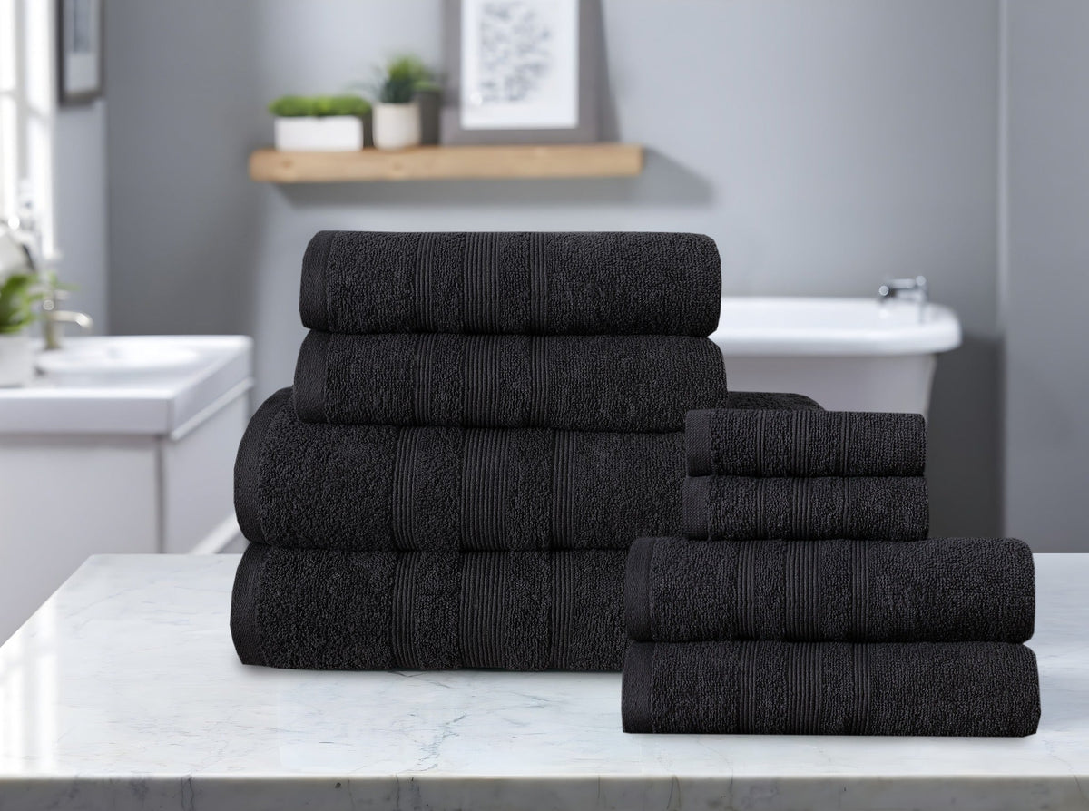 Premium 100% Cotton Towel Set – Pack of 10
