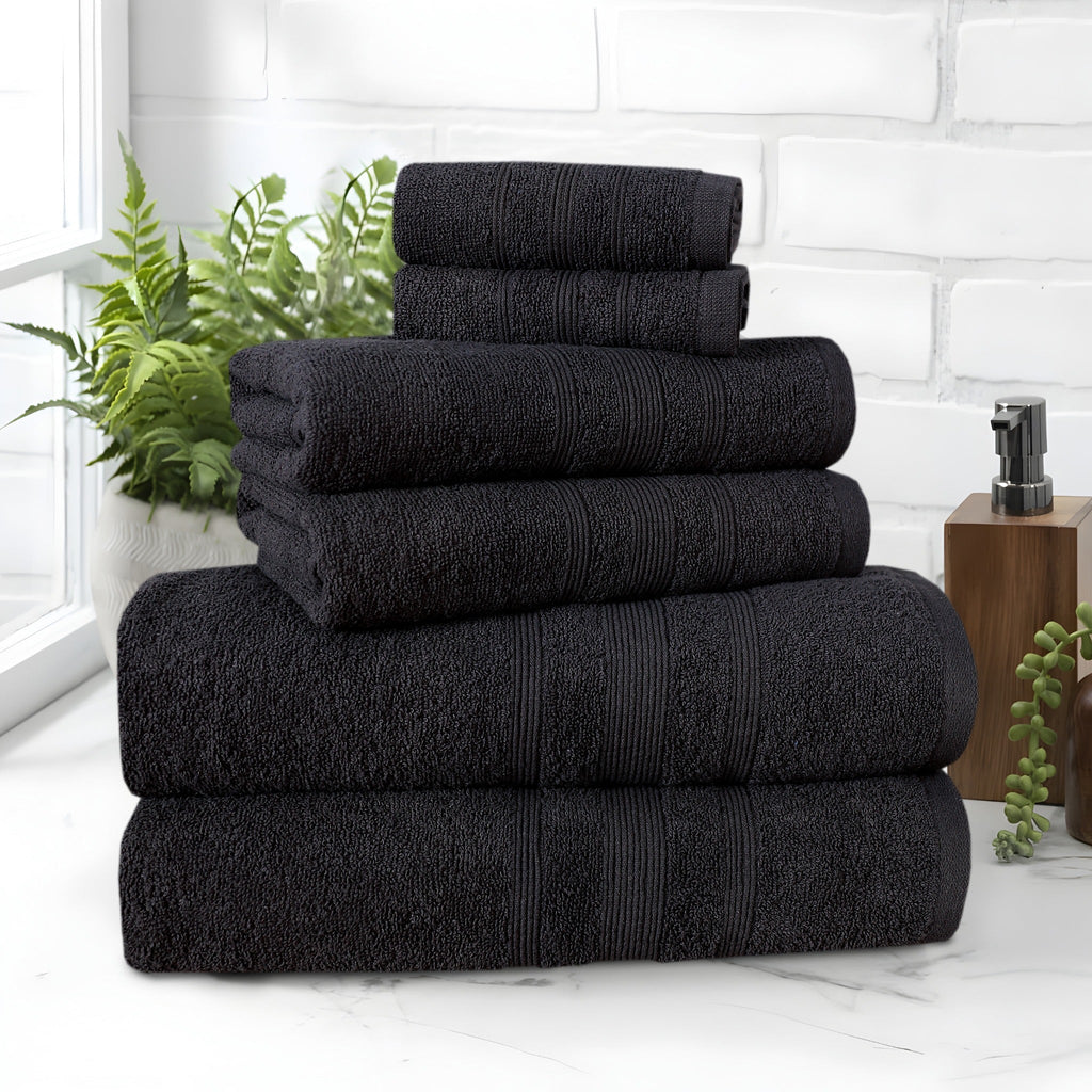 Premium 100% Cotton Towel Set – Pack of 10