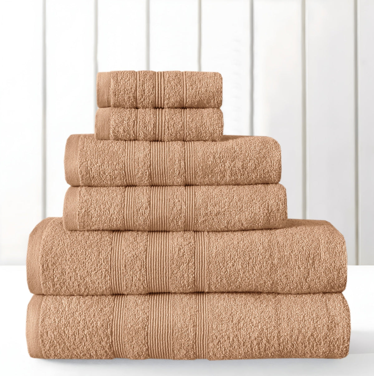 Premium 100% Cotton Towel Set – Pack of 10