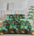 Rain Forest Tropical Leaf Duvet Cover Set – UK Sizes