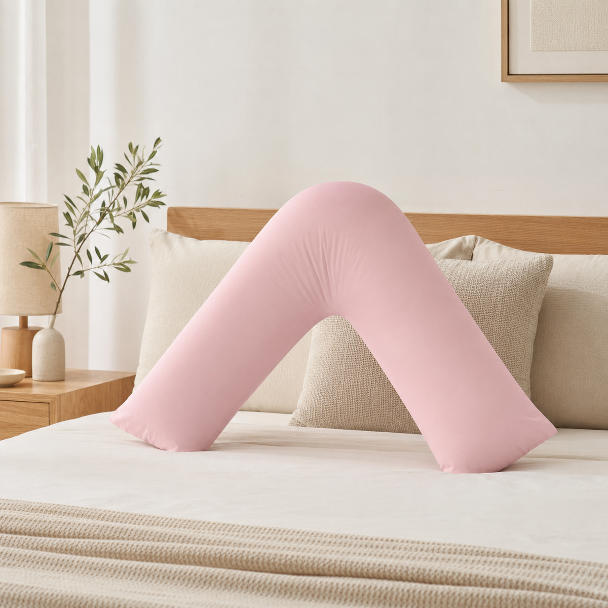 V Pillow & Pillowcase