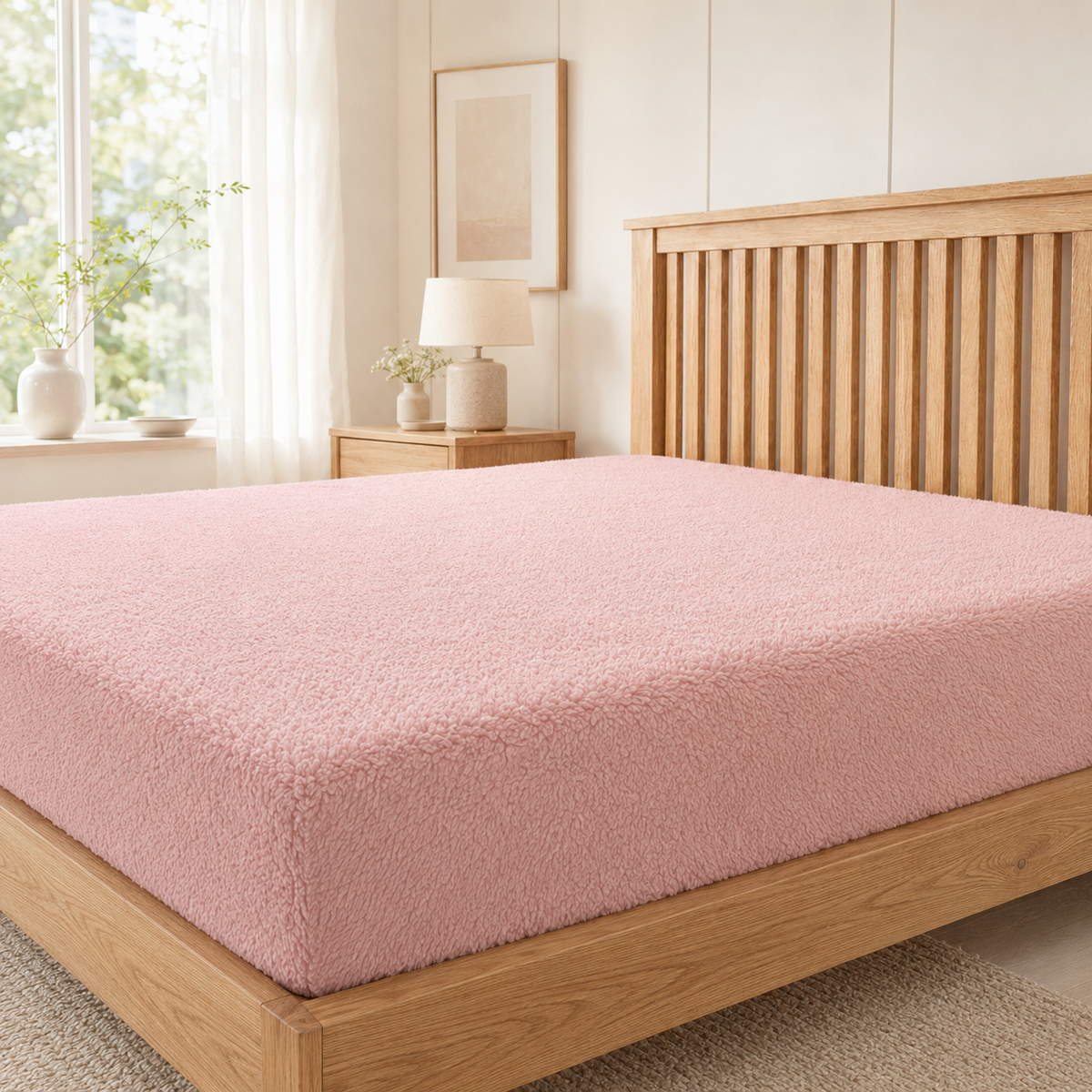 Teddy Fleece Fitted Sheet