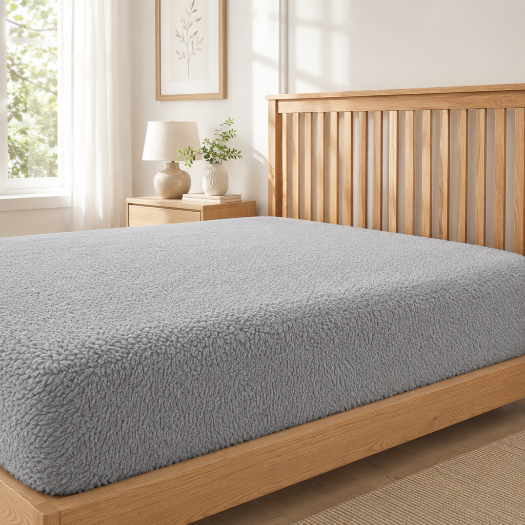 Teddy Fleece Fitted Sheet