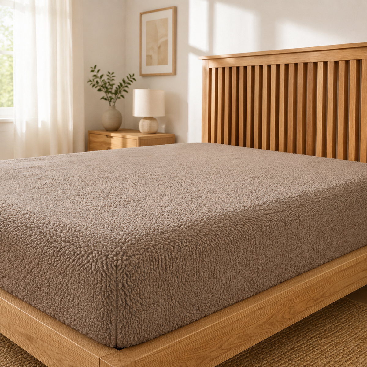 Teddy Fleece Fitted Sheet