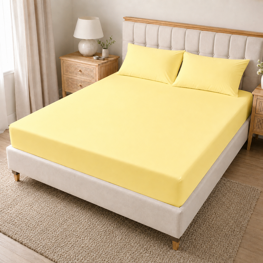 40cm Extra Deep Polycotton Fitted Sheet