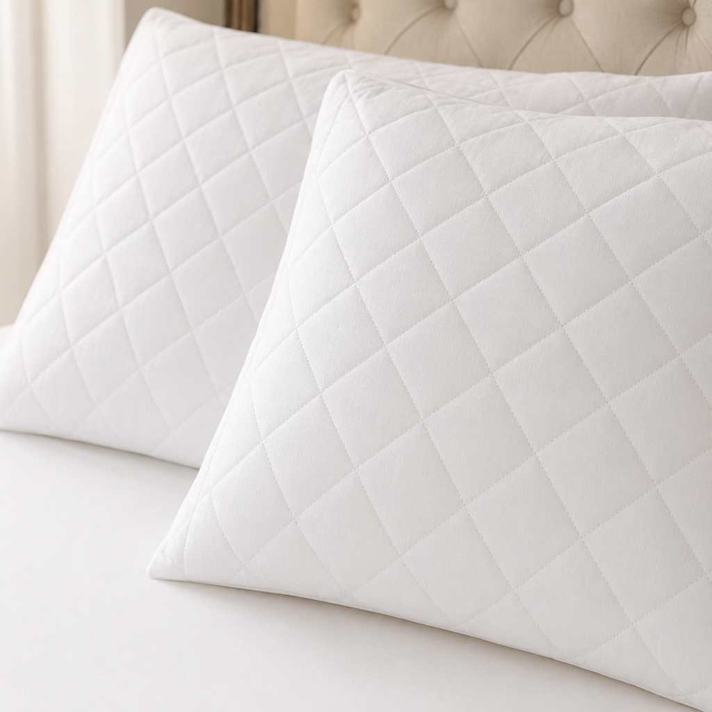 Set of 2 Quilted Pillows