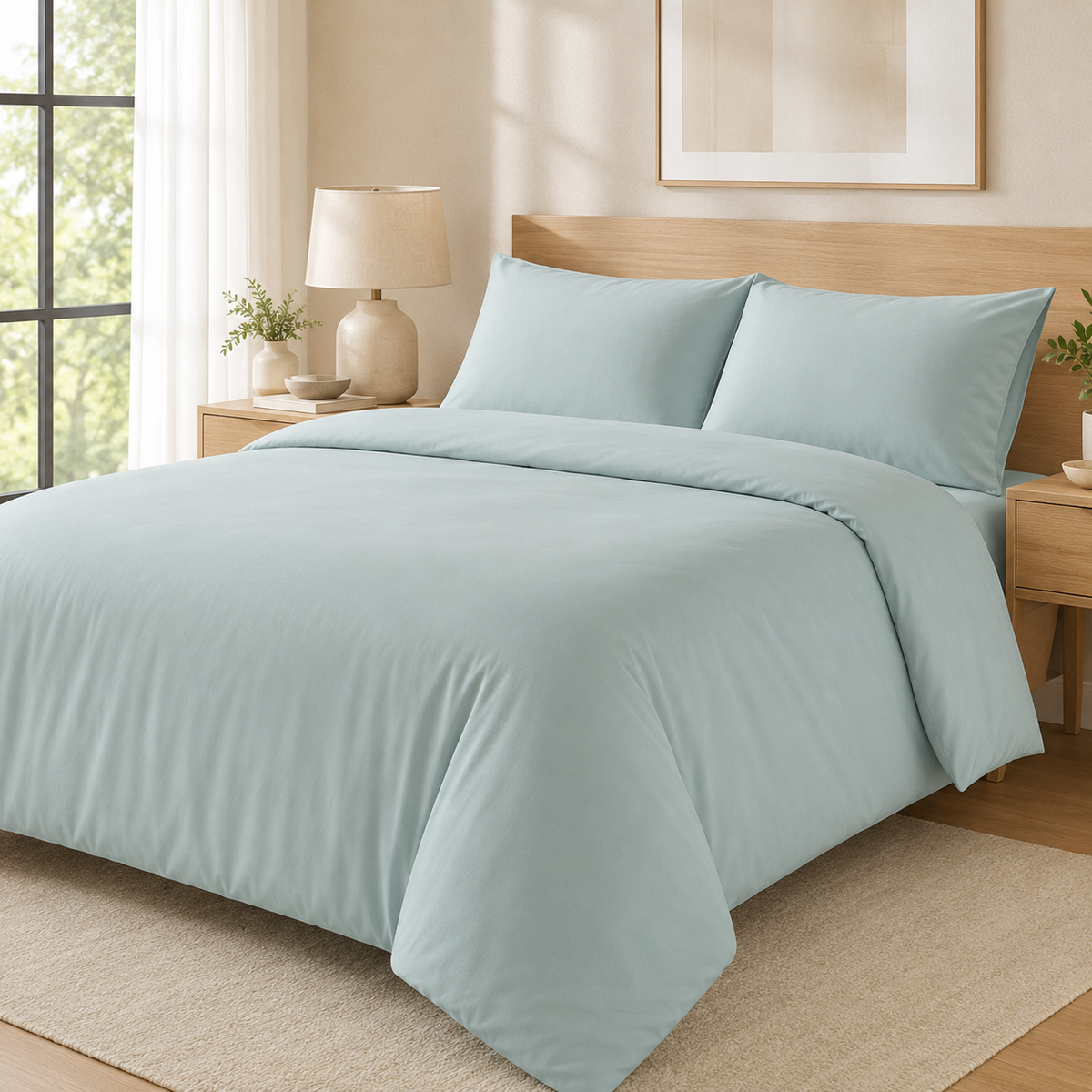 Microfiber Duvet Cover Set