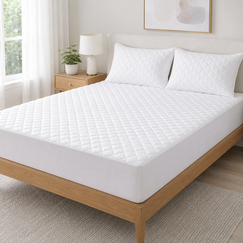 30cm Deep Non-Waterproof Quilted Mattress Protector