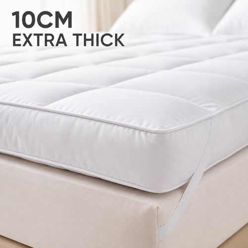 10cm Extra Thick Mattress Topper