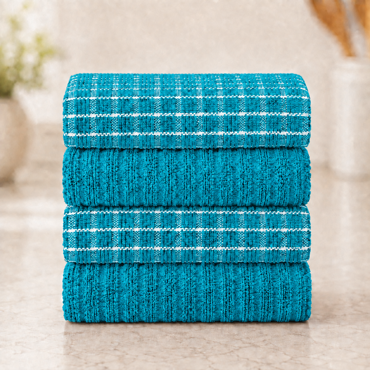 ELAFY Everyday Terry Tea Towels – Pack of 8